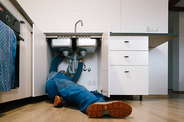 Professional Plumbing technician working in Council, NC